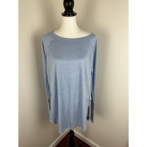 NWT Free People Snowy Thermal Top in "the rain" Medium